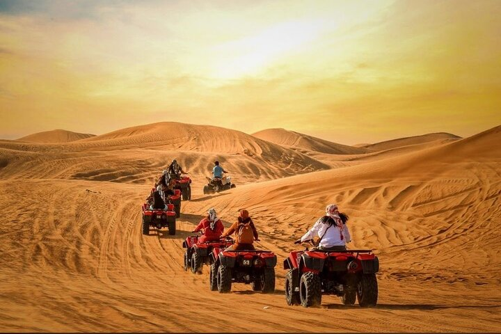 Dubai: Morning Desert Safari , Dune Bashing , Camel , Sandsurfing - Photo 1 of 13